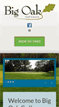 Mobile Screenshot of bigoakgc.com